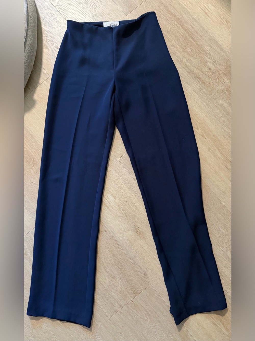 Joseph Ribkoff Navy Wide-Leg Dress Pants